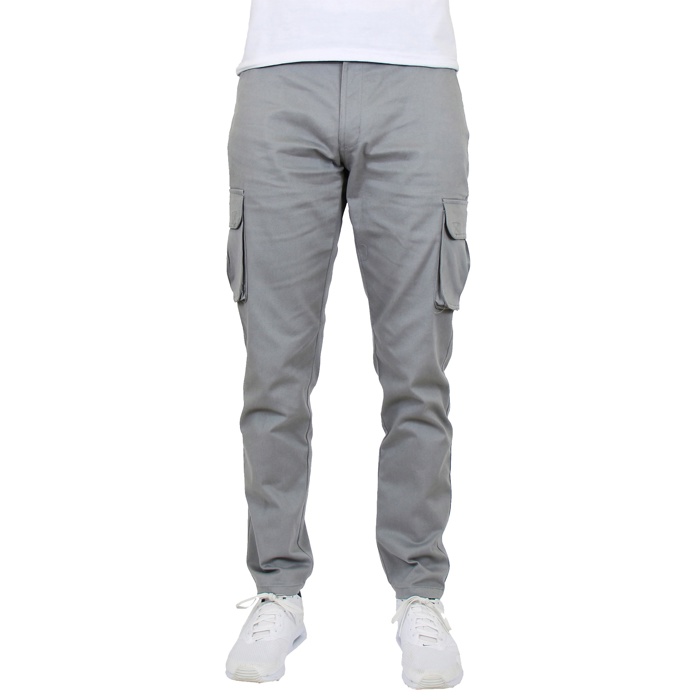 2-Pack Men's Flex-Stretch Cotton Cargo Pants, 31-Inch Inseam - Comfortable and Durable